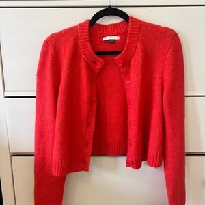 American Eagle button down sweater